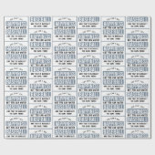 野球を見るのは幸福おもしろい野球 ラッピングペーパー (フラット)