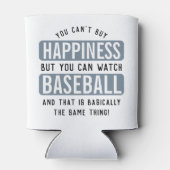 野球を見るのは幸福おもしろい野球 缶クーラー (裏面)