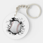 野球アパレル – 野球 キーホルダー (裏面)