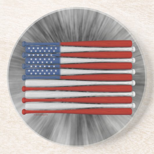 野球アメリカ（アメリカ）コースター コースター (正面)