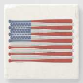 野球アメリカ（アメリカ）ストーンコースター ストーンコースター (正面)