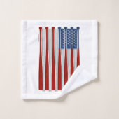 野球アメリカ(アメリカ)バスタオオルセット バスタオルセット (ウォッシュタオル)