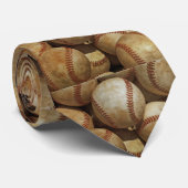 野球アートネック衣服 ネクタイ (ロール)
