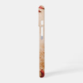 野球アート iPhone 16ケース (左側面)