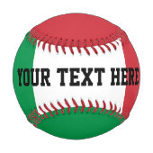 野球イタリアンスポーツ誕生日ギフト 野球ボール (裏面)