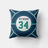 野球インスパイア装飾用クッション クッション (裏面)