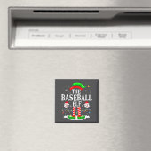 野球エルフ 楽しいクリスマス SRT 愛好者 クリスマス E マグネット (インサイチュ (食洗機))
