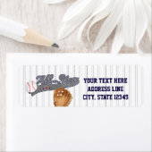 野球オールスタースポーツ招待状ラベル ラベル (インサイチュ)