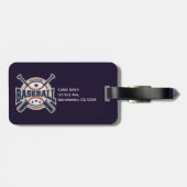野球オールスターチームスポーツスポーツ ラゲッジタグ (裏面横)