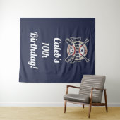 野球オールスターチームスポーツ誕生日パーティーのぼり タペストリー (インサイチュ(横))