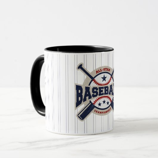 野球オールスターチーム スポーツ マグカップ (正面左)