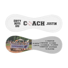 野球カスタムコーチの贈り物 – チームフォト 野球ボール