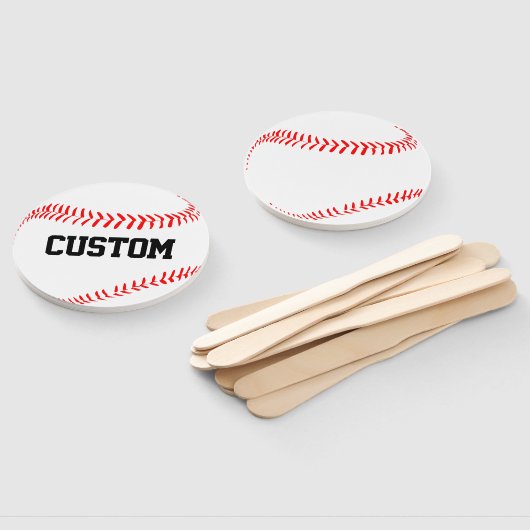 野球カスタムチームがファンを応援 ハンドファン (組立なし)