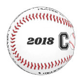 野球カスタムチームのコーチのボールがギフトを素晴らし作る 野球ボール (正面左)