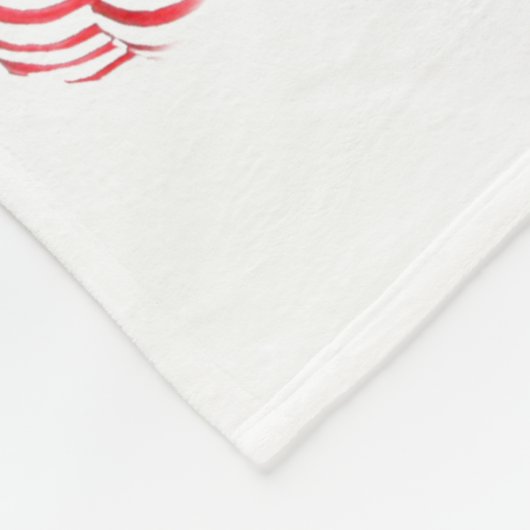 野球カスタム選手またはチーム名または文字スポーツ フリースブランケット (角)