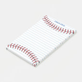 野球カッコいいコーチまたは球技選手が並んだカスタム ポストイット (アングル)