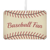 野球カーエアコン カーエアーフレッシュナー (裏面)