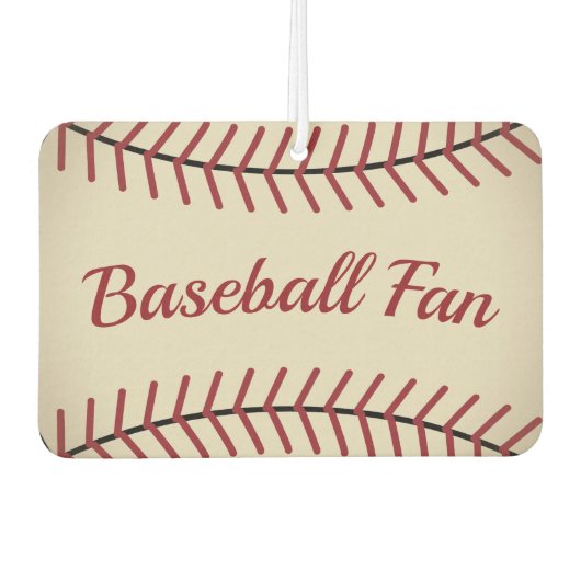 野球カーエアコン カーエアーフレッシュナー (正面)