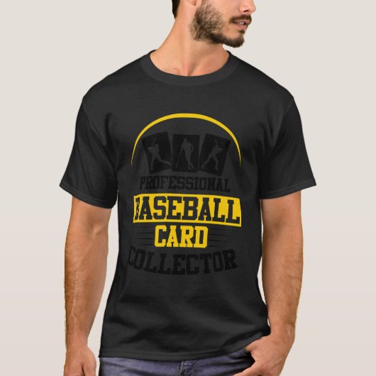 野球カードコレクター野球カード Tシャツ (正面)