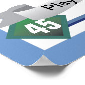 野球カードスタイル ポスター (角)