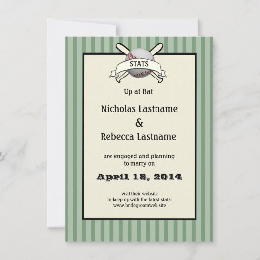 野球カード日付の保存 セーブザデート (裏面)