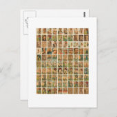 野球カード,ヴィンテージ ポストカード (正面/裏面)