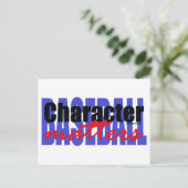 野球キャラクター ポストカード (スタンド正面)