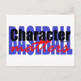 野球キャラクター ポストカード