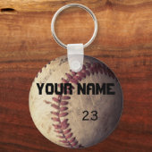 野球キーチェーンテンプレート キーホルダー (正面)
