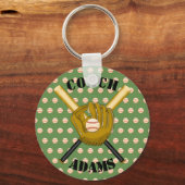 野球キーチェーン キーホルダー (正面)