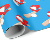 野球ギア ラッピングペーパー (ロールコーナー)