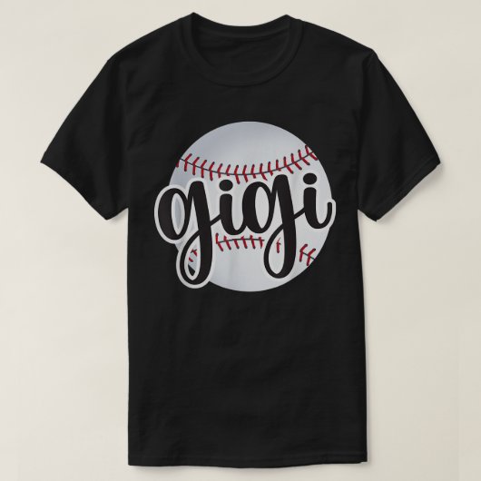野球ギギ野球ファン野球ばあ誇りを持ったまちゃん  Tシャツ (デザイン正面)