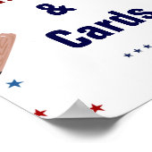 野球ギフトとカード誕生日ベビーシャワー特典 ポスター (角)