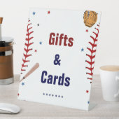 野球ギフトとカード誕生日ベビーシャワー特典 台座サイン (インサイチュ)