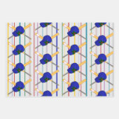 野球ギフトラップHAMbyWG ラッピングペーパーシート (正面3)