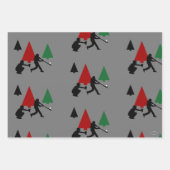 野球ギフトラップHAMbyWG ラッピングペーパーシート (正面3)