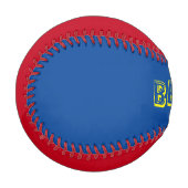 野球ギフト，名前でパーソナライズ，スポーツギフト 野球ボール (正面左)