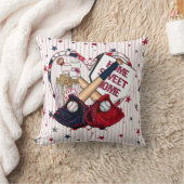 野球クラスター01 – スクエア装飾用クッション クッション (ブランケット)