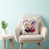 野球クラスター01 – スクエア装飾用クッション クッション (椅子)