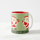 野球クリスマスコレクション ツートーンマグカップ (正面右)