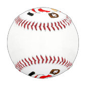 野球クリスマスコレクション 野球ボール (裏面)