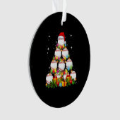 野球クリスマスツリークリスマス野球選手ギフト オーナメント (正面)