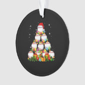 野球クリスマスツリークリスマス野球選手ギフト オーナメント (正面)