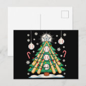 野球クリスマスツリーライトオーナメント クリスマス (正面/裏面)
