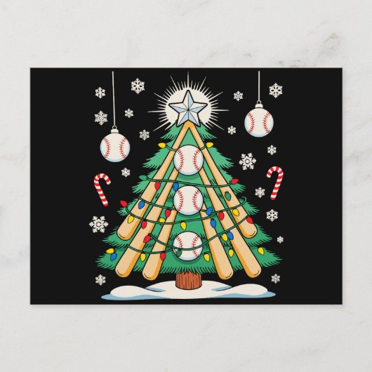 野球クリスマスツリーライトオーナメント クリスマス (正面)