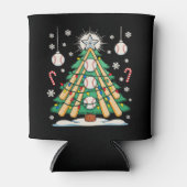 野球クリスマスツリーライトオーナメント クリスマス 缶クーラー (正面)