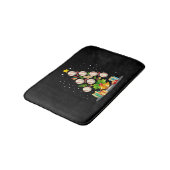 野球クリスマスツリー バスマット (アングル)