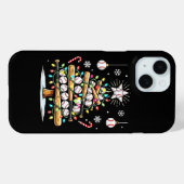 野球クリスマスツリー Case-Mate iPhoneケース (裏面 (横))