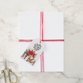 野球クリスマステーマ ギフトタグ (より糸付き)