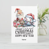 野球クリスマステーマ シーズンカード (スタンド正面)